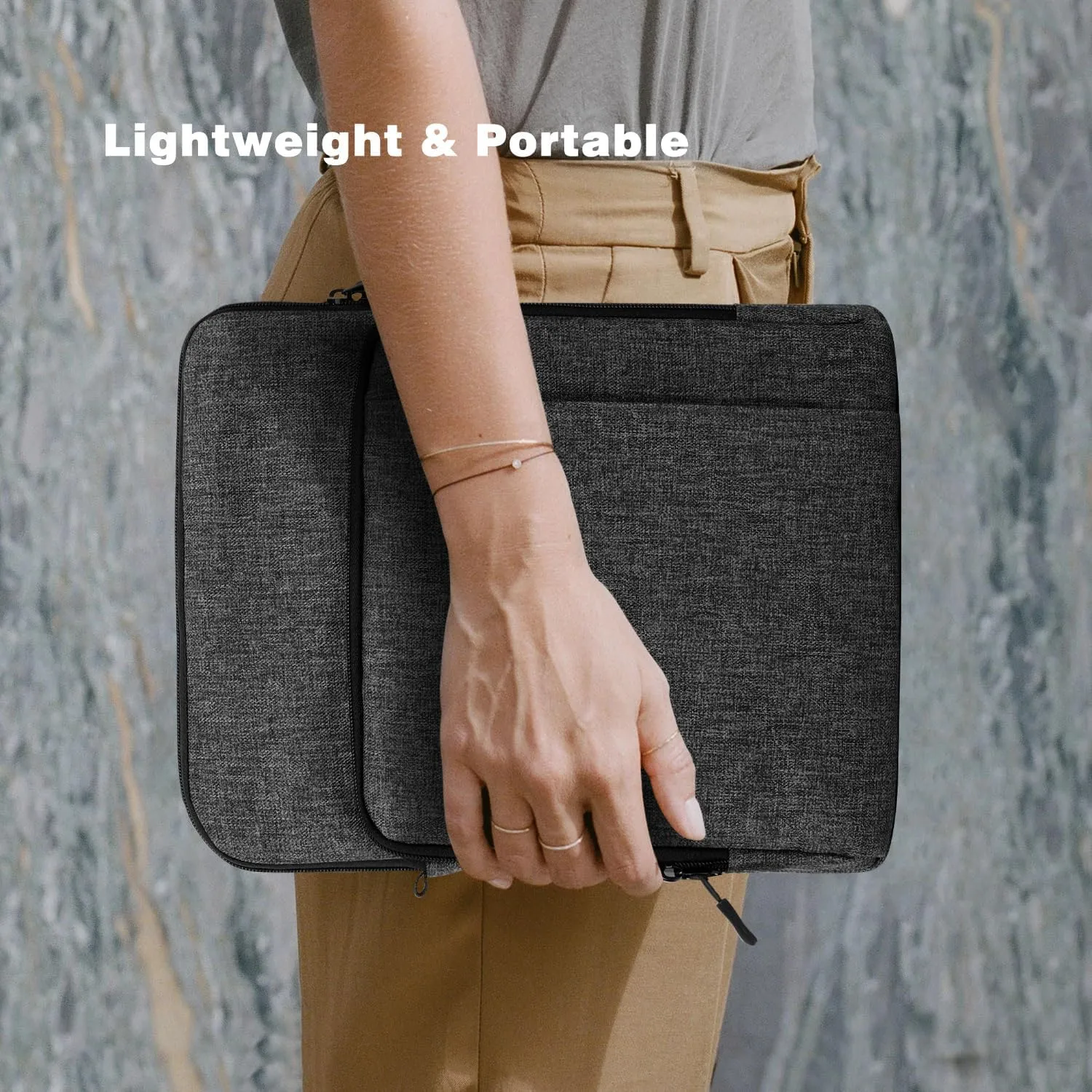 13-13.3 Inch Tablet Sleeve Case Shoulder Bag for iPad Pro 13", iPad Air 13", iPad Pro 12.9", Galaxy Tab S10  Plus