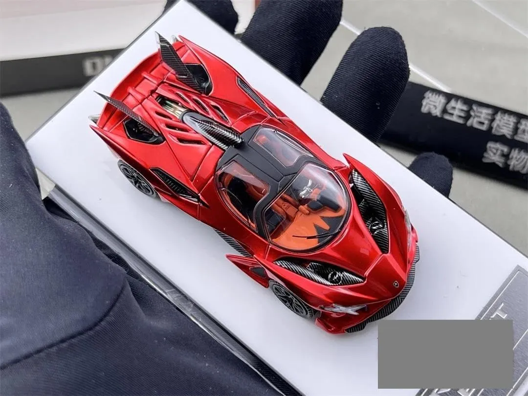 1/64 for Project Evo Alloy Motor Vehicle Diecast Metal Model Present(Green)