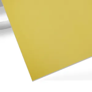 1/8" Gold to Black Two-Tone Acrylic Sheet for Diode Laser Cutting (3pcs)