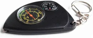 2 in 1 Compass, Multifunction Odometer, Outdoor Camping Map Rangefinder Compass, Perfect for Mountaineering or Hiking Durable
