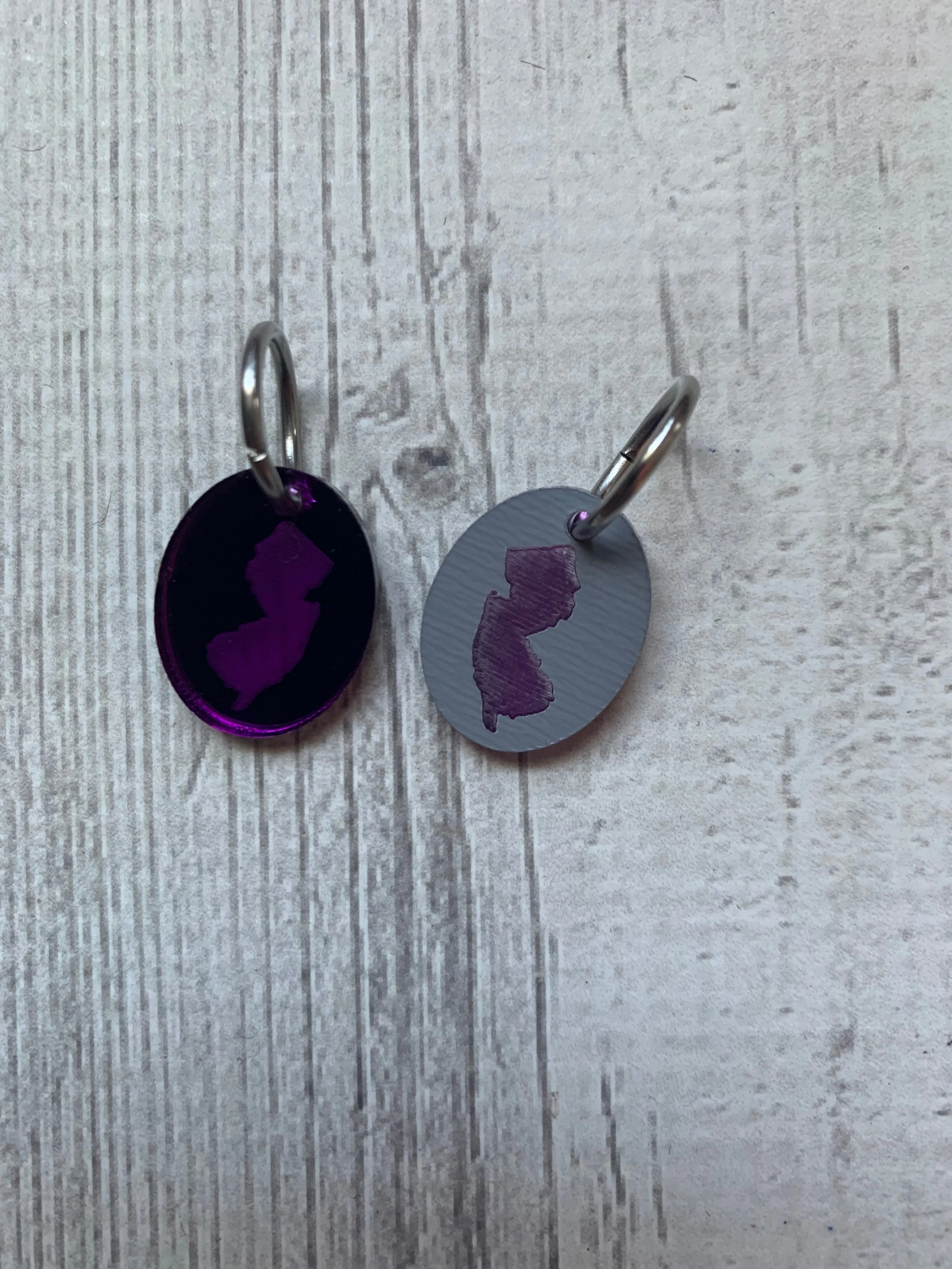 2024 NJ Wool Walk - Passport, Limited Edition Sheep Stitch Holder, The Yarn Shop at Alma Park stitch marker