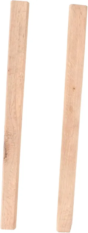 2Pcs Wooden Hatchet Handle Replacement Axe Handle for Chopping Durable Installation Supplies for Outdoor Use
