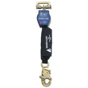 3M™ Nano-Lok Quick Connect Self Retracting Lifelines For Hot Work Use, Snap Hook, 3101491
