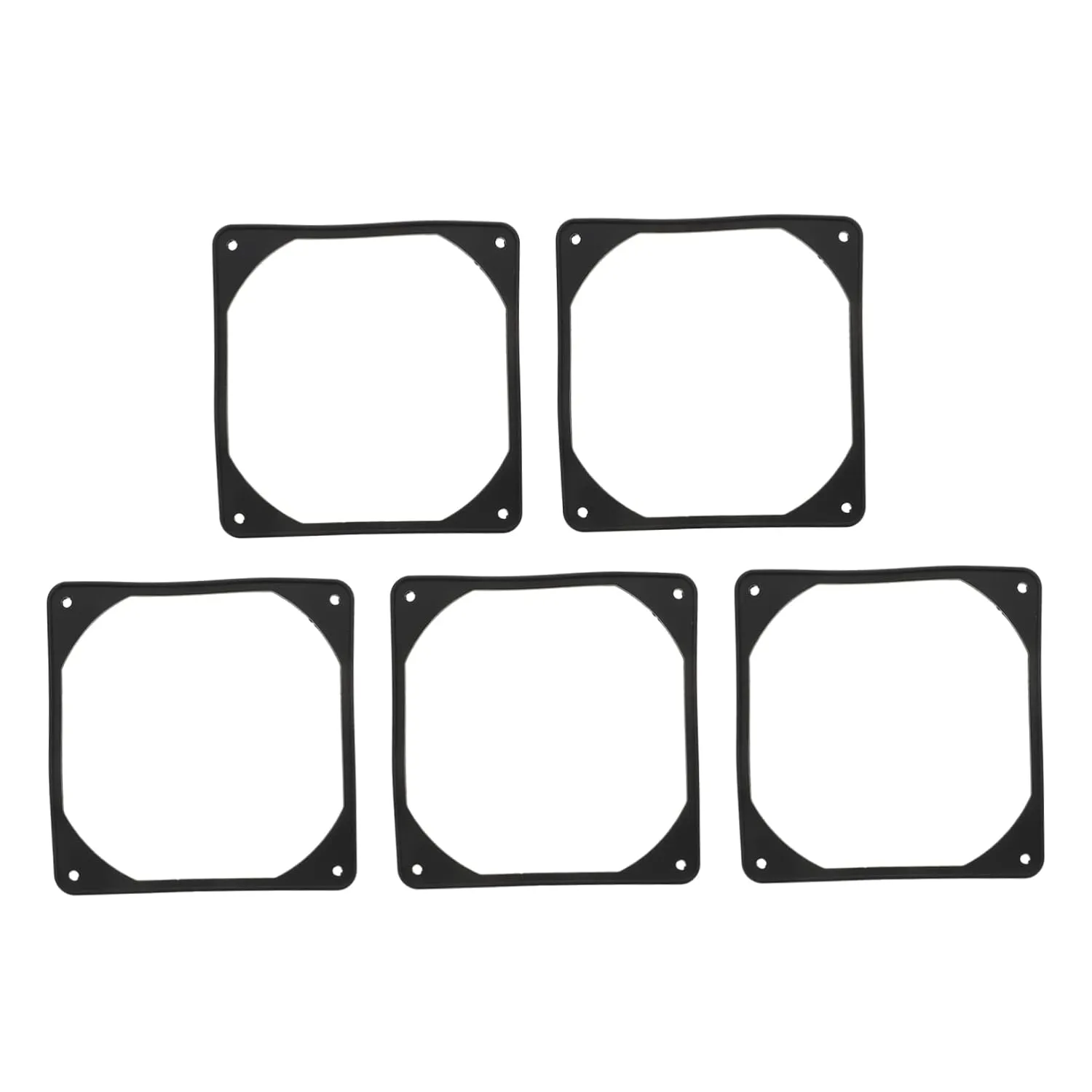 3sets 5pcs Shock Absorption Pads for Fans Noise Reducing Gaskets Vibration Computer Accessories for Reducing Vibration and Noise Issues Cooling Systems 5pcs*3