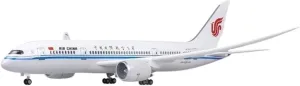 43 Cm Resin Die Cast 1:130 Scale for China Airlines Boeing B787 Aircraft Model with Light Wheel Aircraft Display Toy Miniatures Set(No Light B787)