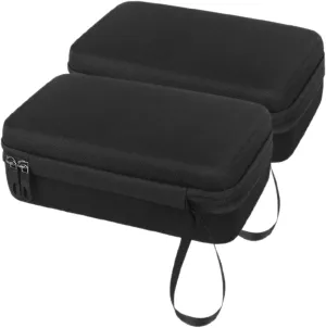 4sets 2pcs Vehicle Cable Organizer Cases Stylish Hard Shell Charger Containers for Bicycles and Scooters Durable Outdoor Pouch with Ample Storage Space 2pcs*4