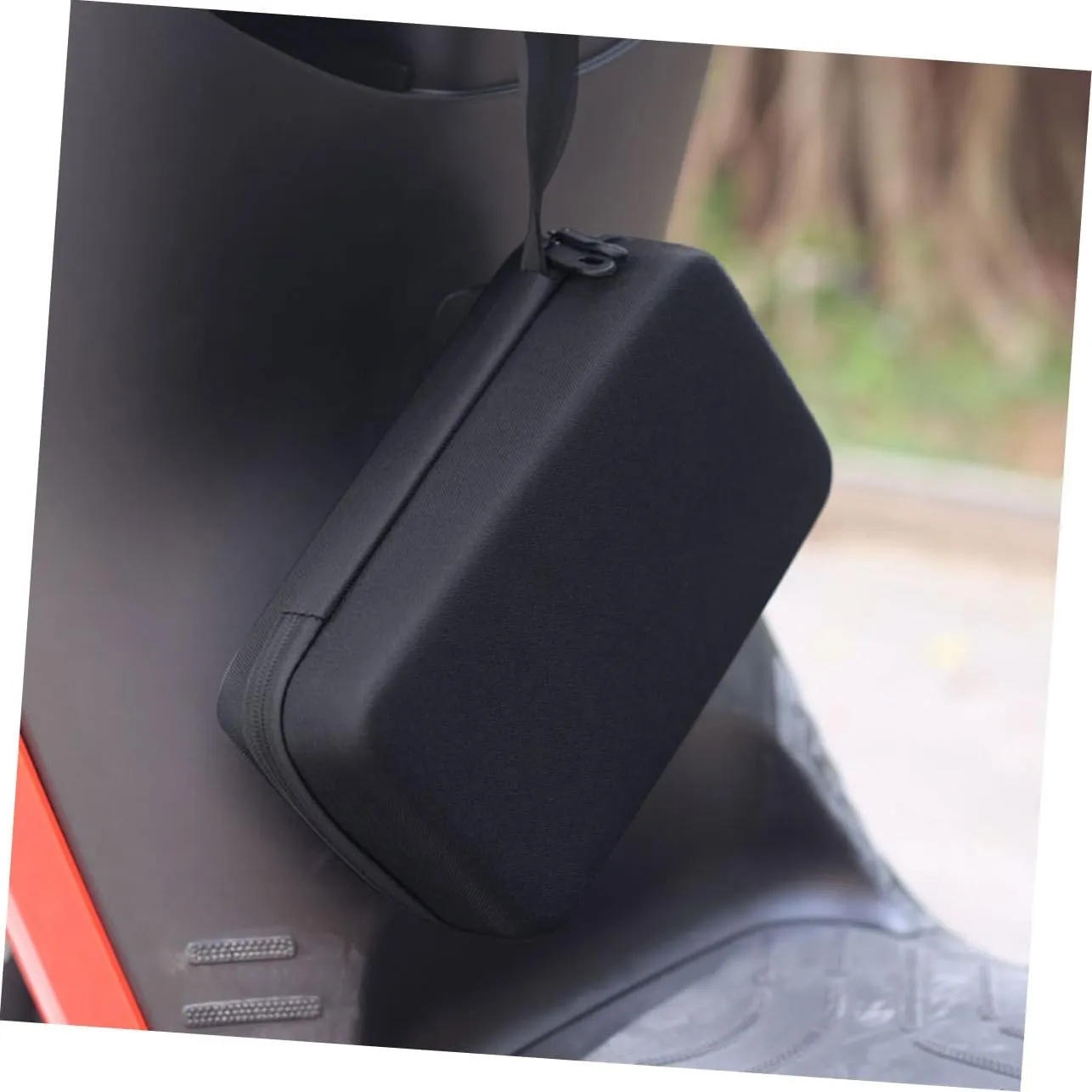 4sets 2pcs Vehicle Cable Organizer Cases Stylish Hard Shell Charger Containers for Bicycles and Scooters Durable Outdoor Pouch with Ample Storage Space 2pcs*4