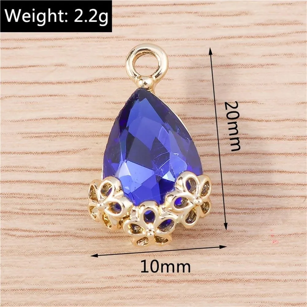 50PCS Crystal Rhinestone Sewing Buttons Large Sew On Water Diamonds DIY Accessories Multicolor Variety Perfect for Jewelry Making Craft Projects Wedding Dress Hats Shoes Bridal DIY Kits(Yellow)