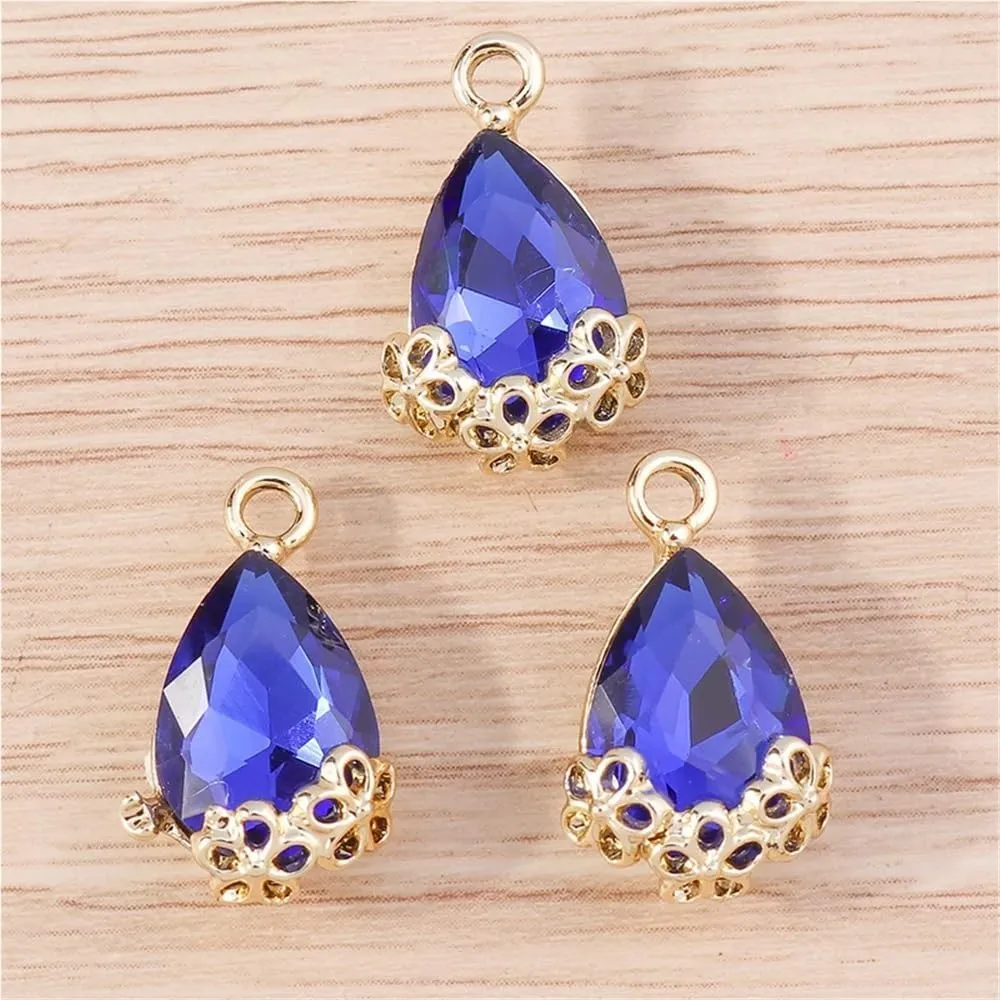50PCS Crystal Rhinestone Sewing Buttons Large Sew On Water Diamonds DIY Accessories Multicolor Variety Perfect for Jewelry Making Craft Projects Wedding Dress Hats Shoes Bridal DIY Kits(Yellow)