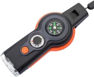 7-in-1 Whistle Outdoor Survival Camping Compass Multi-Functional Survival Whistle