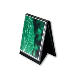 8.5" x 11" Vertical Bound Easel Portfolio Book - 10 Permanent Archival Display Pages