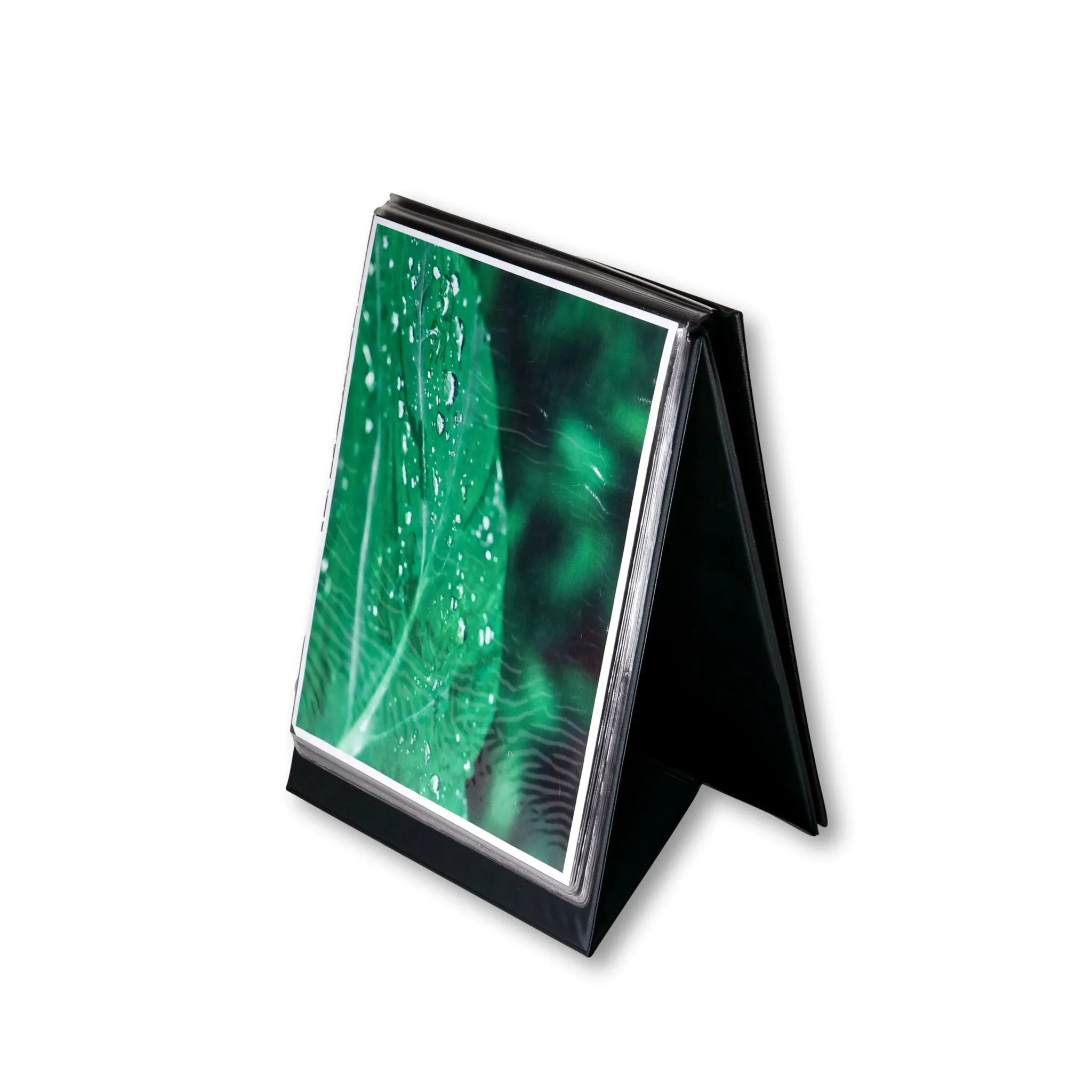 8.5" x 11" Vertical Bound Easel Portfolio Book - 10 Permanent Archival Display Pages