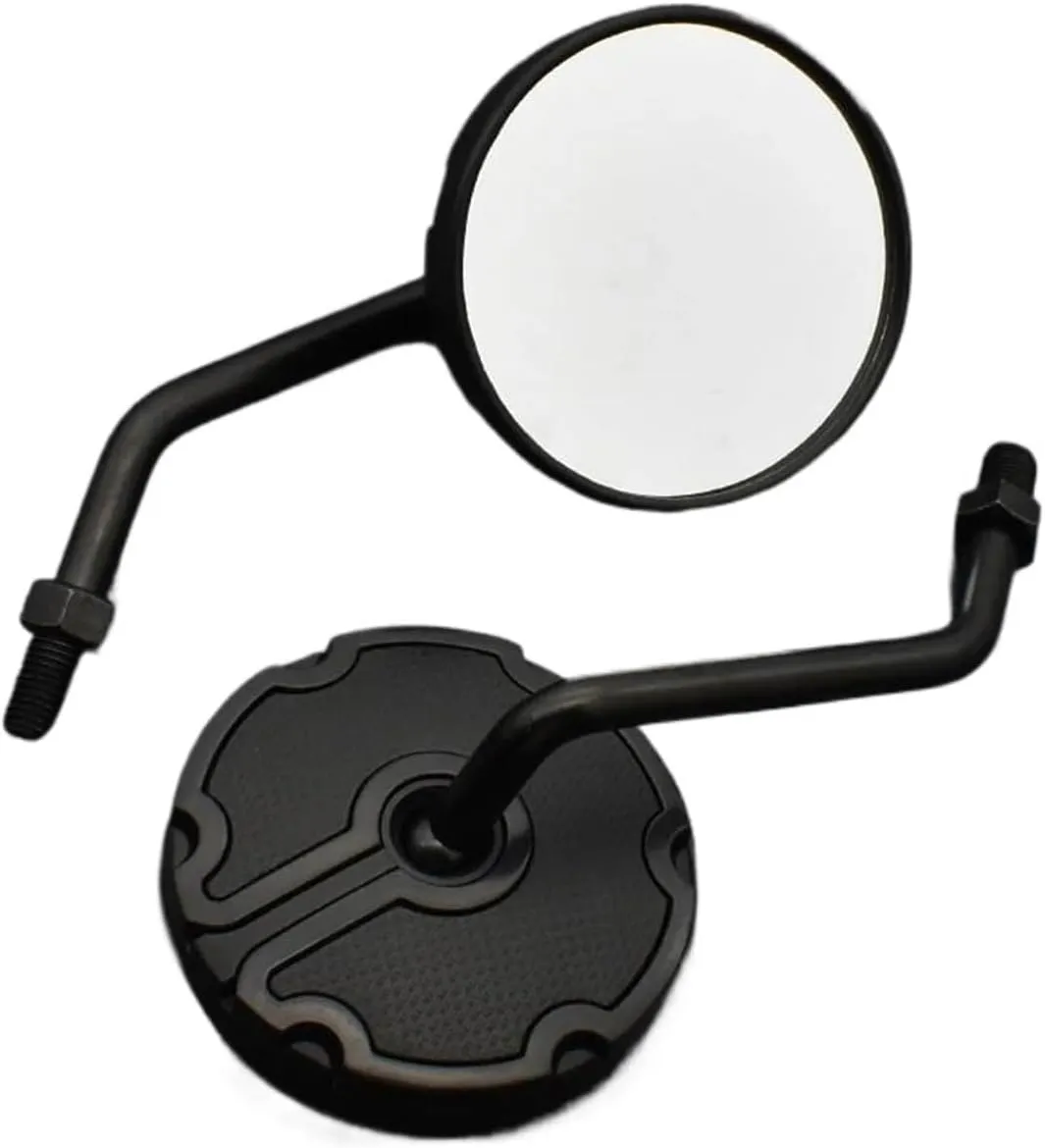 Accessories Universal Motorcycle Accessories Motorcycle Rearview Mirrors 10mm Modified For Yamaha TTR125 TTR250 TTR600 XT250 TRICKER DT230(Black)