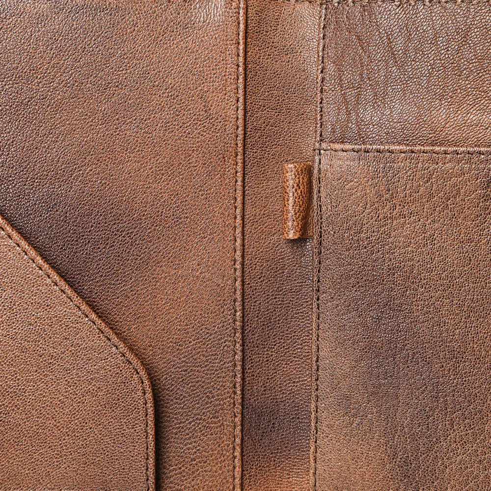 ADBG1040R Portfolio Genuine Western Leather Women Bag Annie