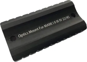 Ade Advanced Optics Bertrillium RD3-013 Red Dot Reflex Sight   Optic Mounting Plate for Ruger Mark I,II,III,IV,IV-Lite,Mark 1,2,3,4   Picatinny Plate