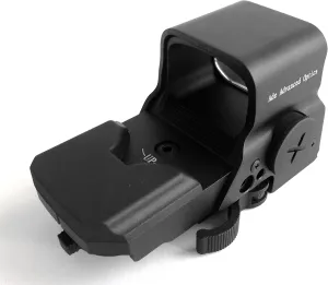 Ade Advanced Optics Crusader 8 Reticle Green and Red Dot Reflex Sight with QD Mount, Black