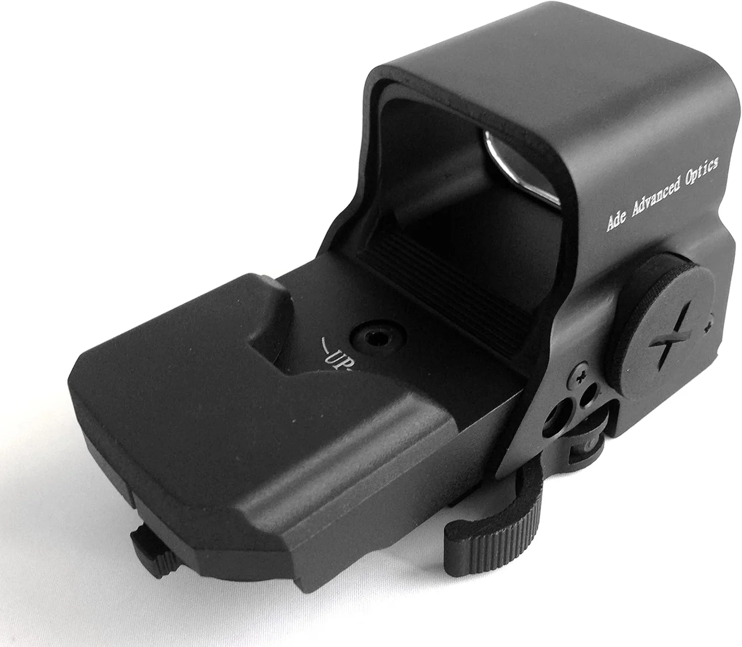 Ade Advanced Optics Crusader 8 Reticle Green and Red Dot Reflex Sight with QD Mount, Black