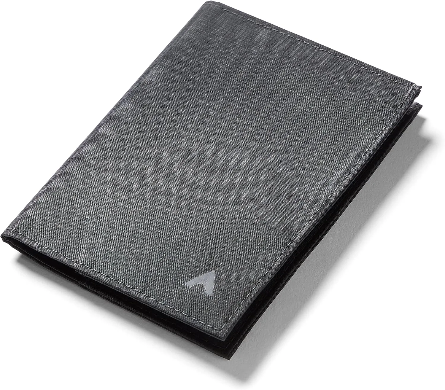Allett Original Wallet, Jet Black | Nylon, RFID Blocking, Thin Bifold, Minimalistic, Front Pocket | Holds 4-24  Cards, Bills, Receipts | Wallets for Men & Women