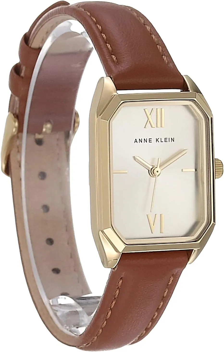 Anne Klein Women's Leather Strap Watch