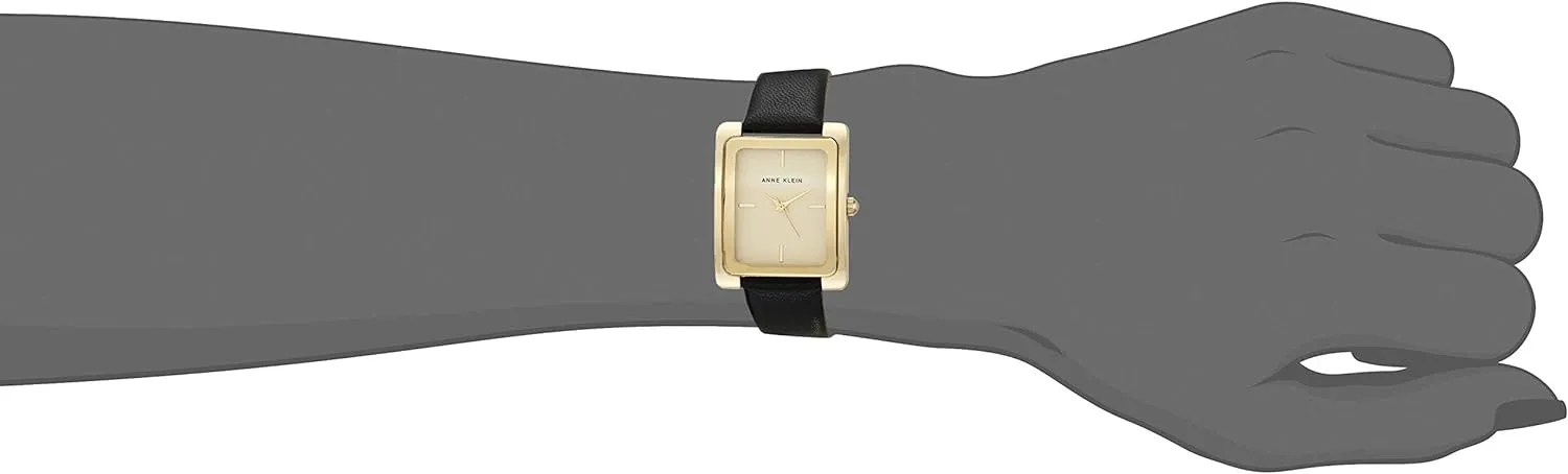Anne Klein Women's Leather Strap Watch