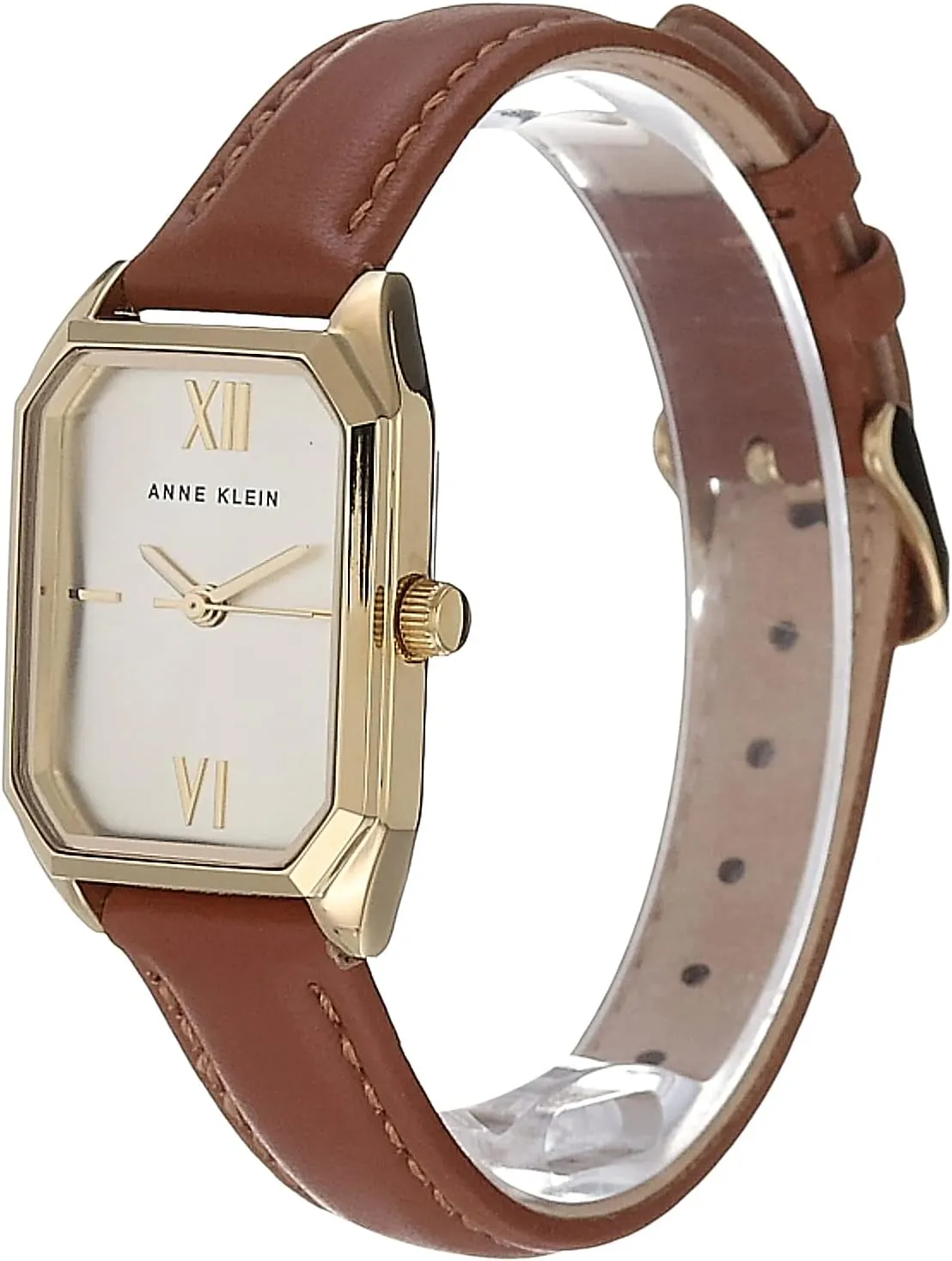 Anne Klein Women's Leather Strap Watch