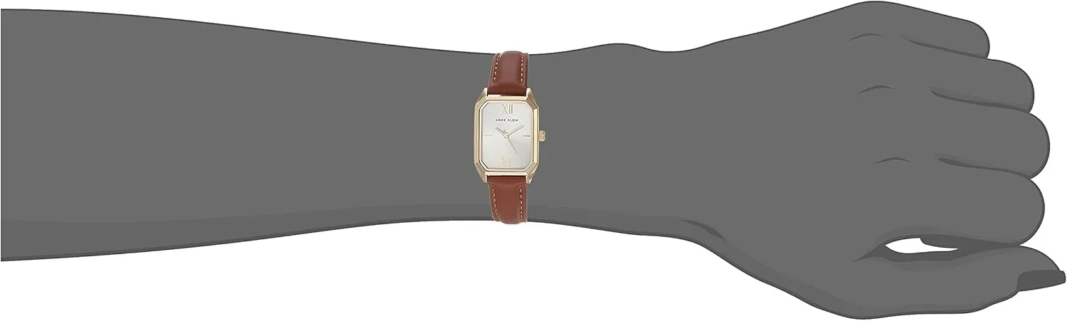 Anne Klein Women's Leather Strap Watch