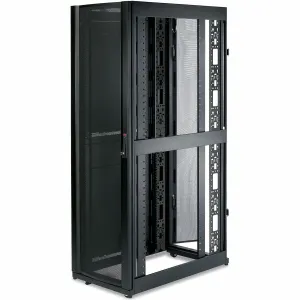 APC NetShelter Cable Management, Vertical Cable Manager, for NetShelter SX 48U, Black, 117 x 2197 x 16 mm