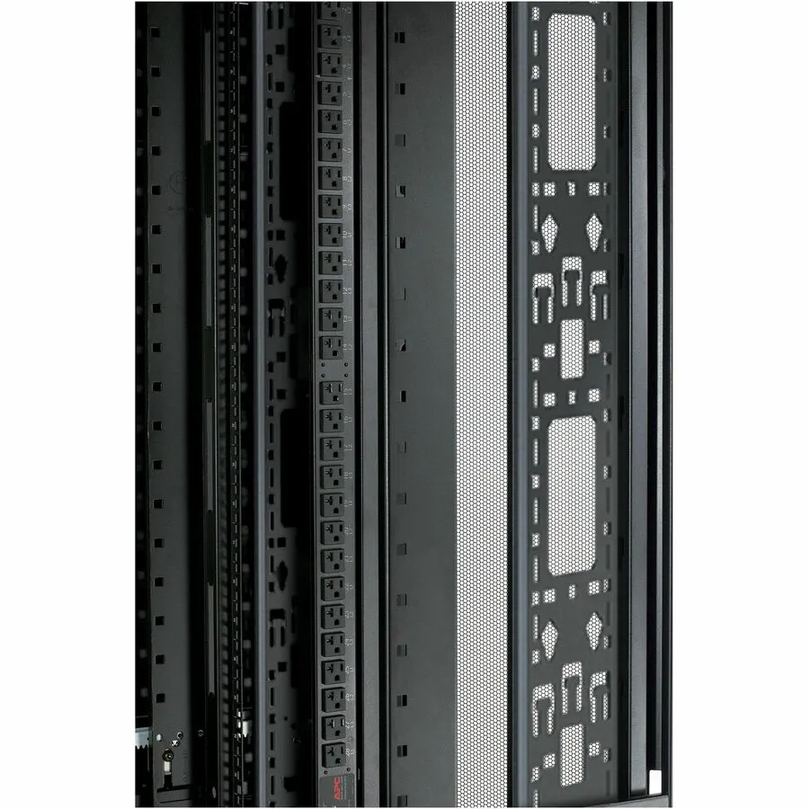 APC NetShelter Cable Management, Vertical Cable Manager, for NetShelter SX 48U, Black, 117 x 2197 x 16 mm