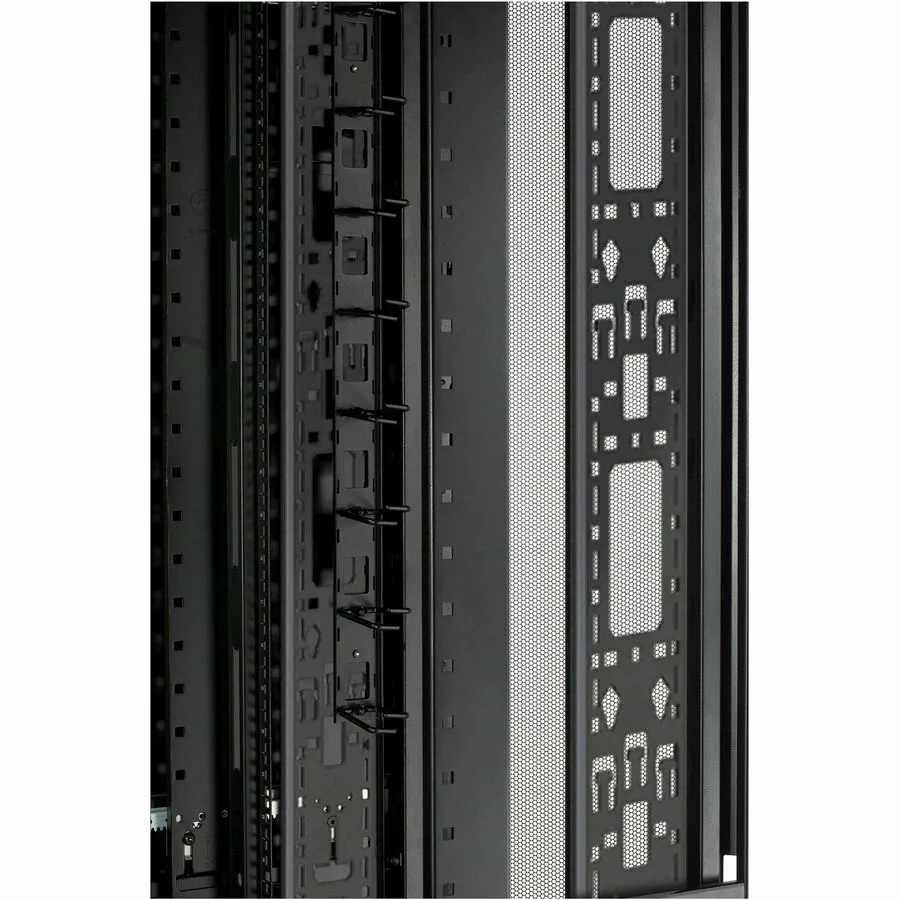 APC NetShelter Cable Management, Vertical Cable Manager, for NetShelter SX 48U, Black, 117 x 2197 x 16 mm