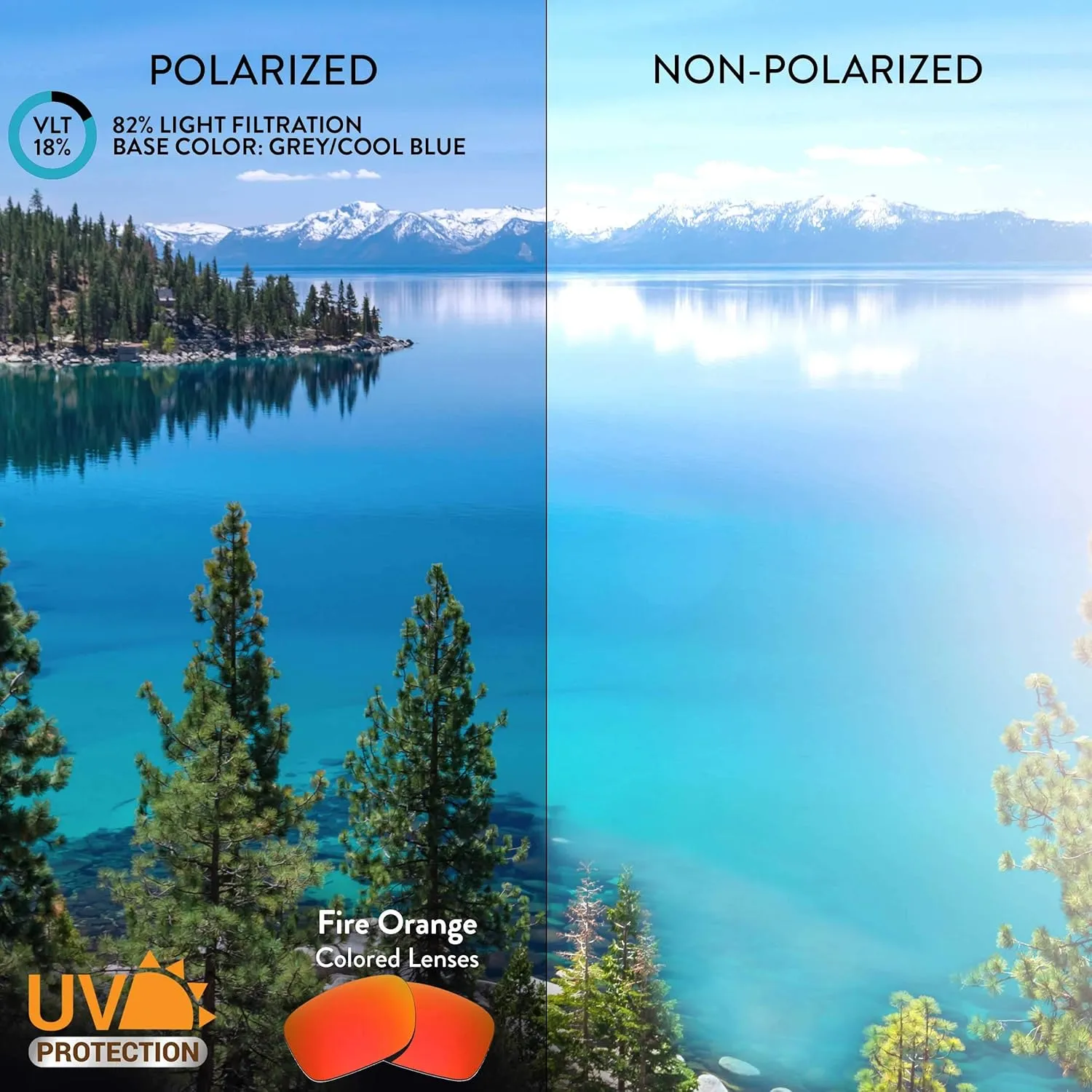 Apex Lenses Polarized PRO  Replacement Lenses for Dragon Passport Sunglasses