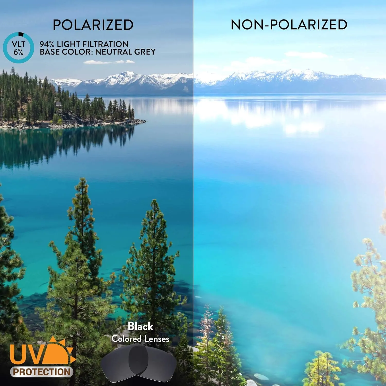Apex Lenses Polarized PRO  Replacement Lenses for Dragon Passport Sunglasses