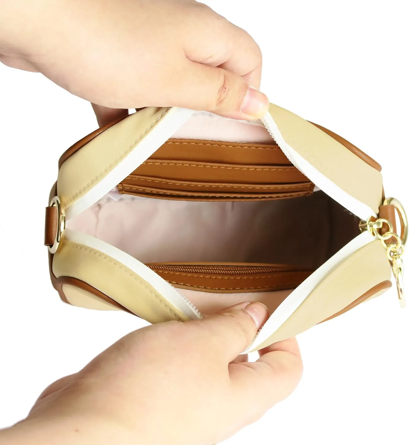 Arden Cove Mini Anti-Theft Waterproof Cross-Body Bag with Classic Hardware