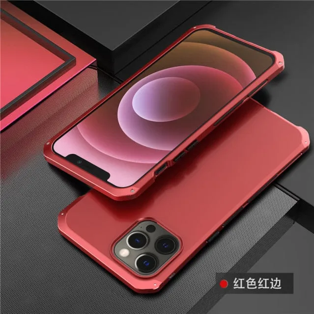 Armour Aluminum Metal Case For iPhone