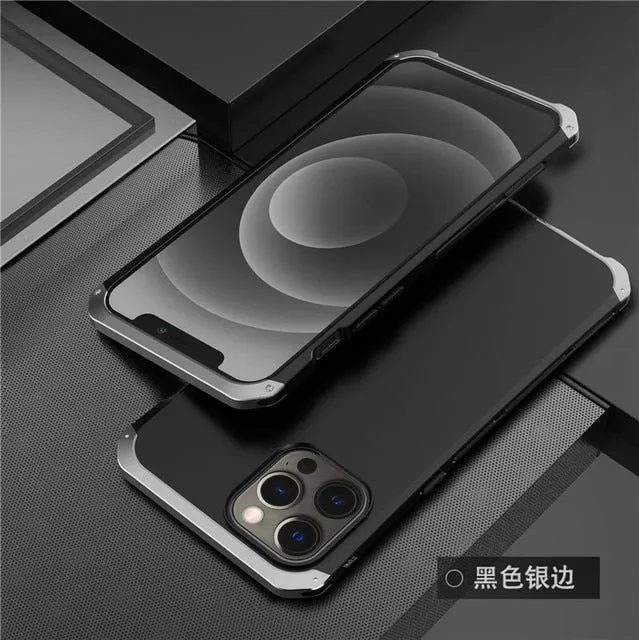Armour Aluminum Metal Case For iPhone