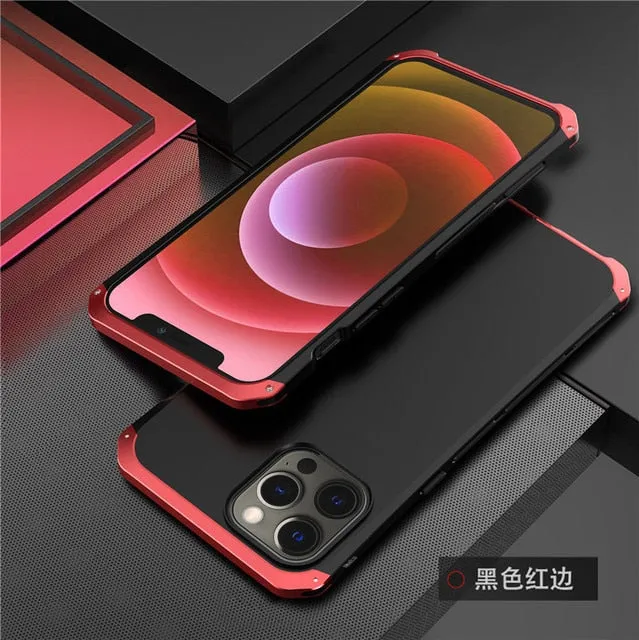 Armour Aluminum Metal Case For iPhone