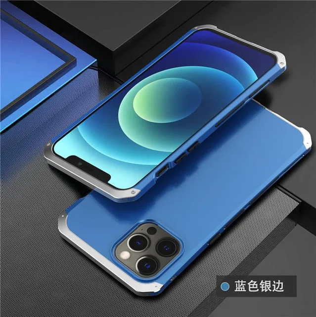 Armour Aluminum Metal Case For iPhone