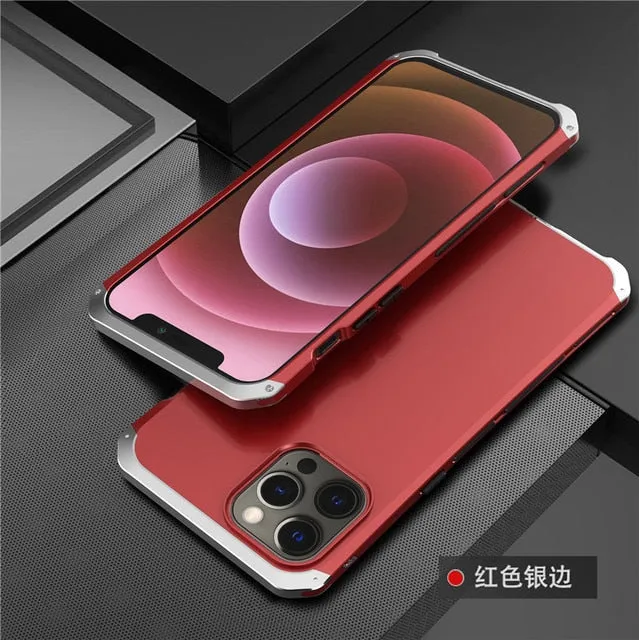 Armour Aluminum Metal Case For iPhone
