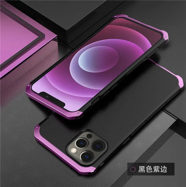Armour Aluminum Metal Case For iPhone