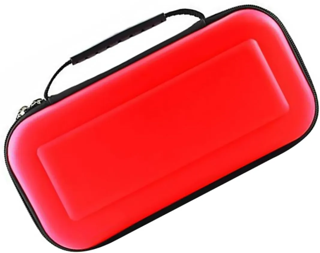 Artibetter Game Console Bag Hard Storage Case Travel Hard Zipper Shockproof Partition
