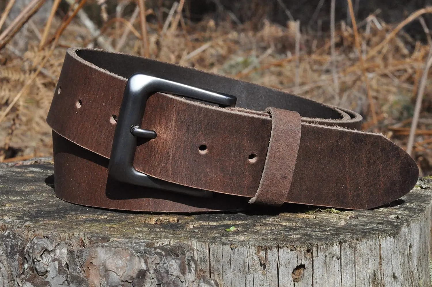 Ashford Ridge 38mm Full Hide Real Leather Belt Made in England