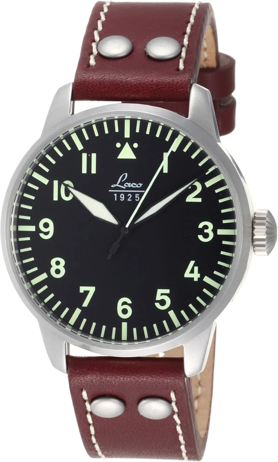 Augsburg Mens Analog Automatic Watch with Leather Bracelet 861688
