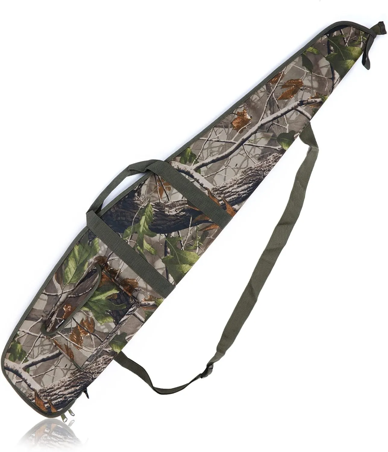 AUMTISC Soft Rifle Gun Case, 41/45/49 Inch Shotgun Carrying Bag for Scoped Rifles with Adjustable Shoulder Sling