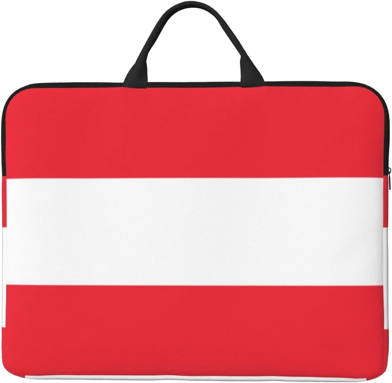 Austrian Flag 14 Inch Laptop Case, Water-Resistant and Shockproof Computer Cases for Laptopsï¼ŒSuitable for Daily Travel