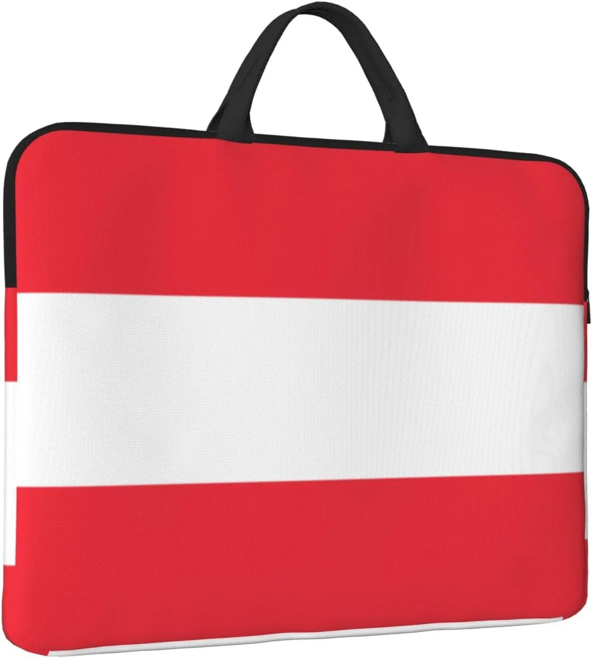 Austrian Flag 14 Inch Laptop Case, Water-Resistant and Shockproof Computer Cases for Laptopsï¼ŒSuitable for Daily Travel