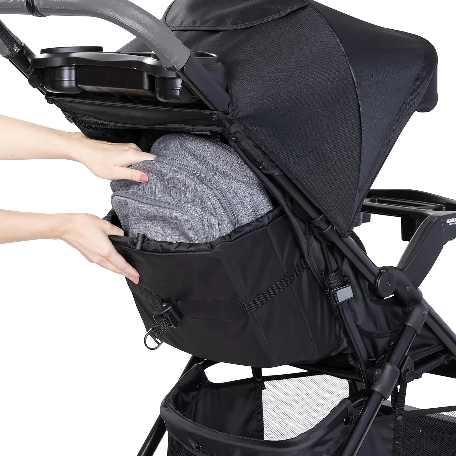 Baby Trend Passport® Cargo Stroller, Fieldstone Grey