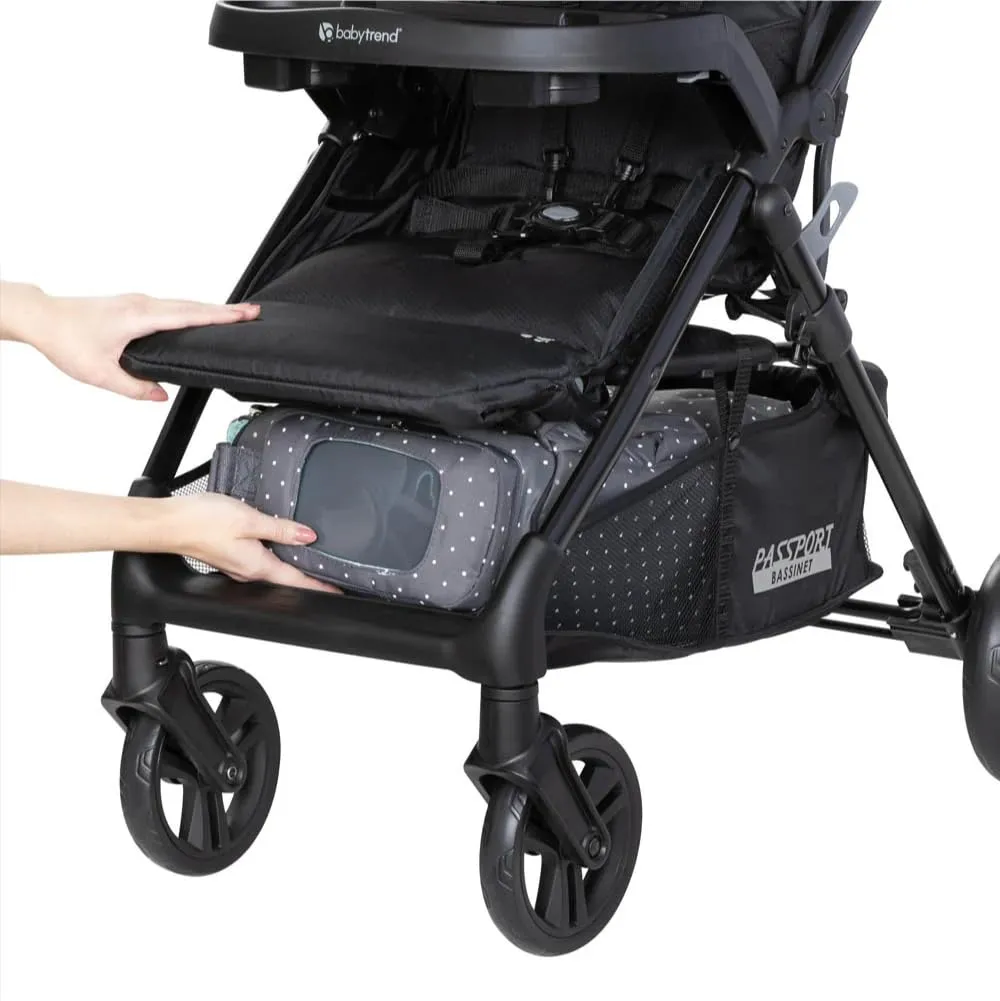 Baby Trend Passport® Carriage Stroller, Ultra Black