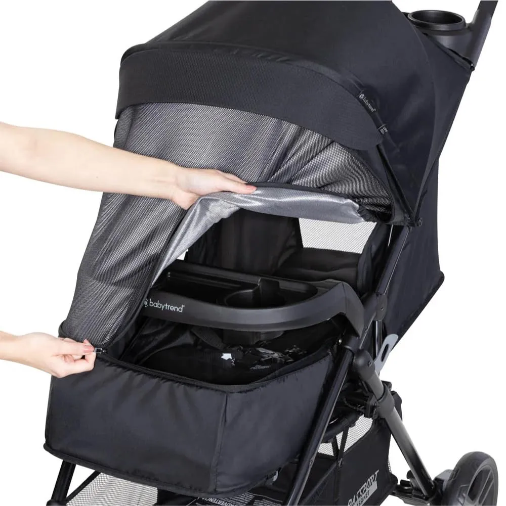 Baby Trend Passport® Carriage Stroller, Ultra Black