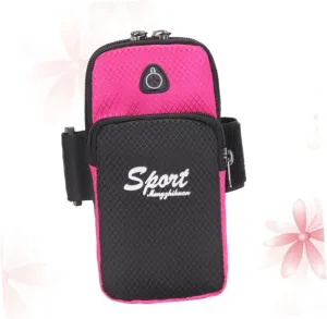 Bag for Fitness Sports Cell Phone Armband Independent Headphone Jack Sweatproof Breathable for Outdoor Workouts