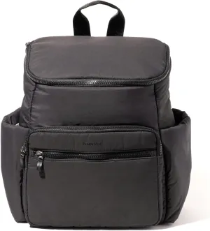 Baggallini Go to Backpack, Black Puff