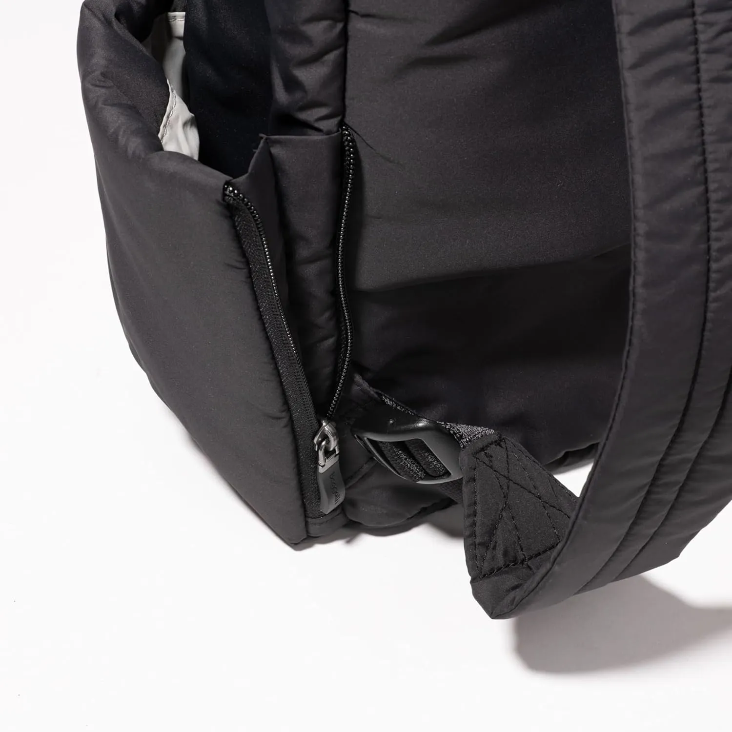 Baggallini Go to Backpack, Black Puff
